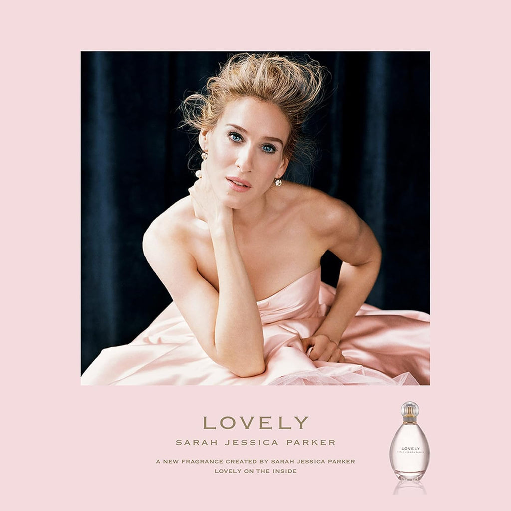 Sarah Jessica Parker Lovely Eau de Parfum for Women 50ml Spray, Delicate Female Perfume, Fragrance For Women, Women's Eau de Perfume for Travel, Womens